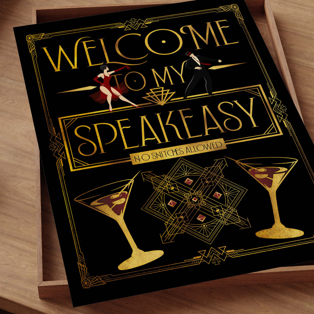 Welcome to My Speakeasy. No Snitches Allowed.