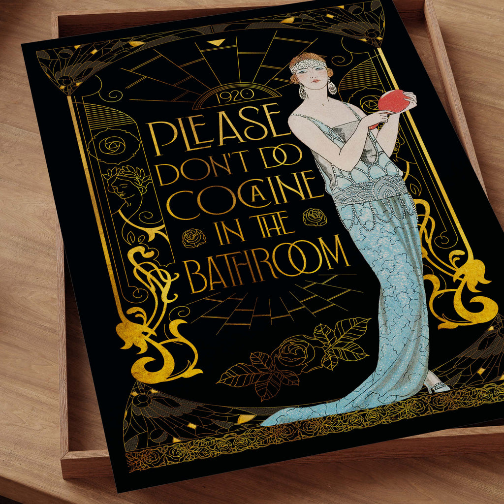 Please Don't Do Cocaine in the Bathroom