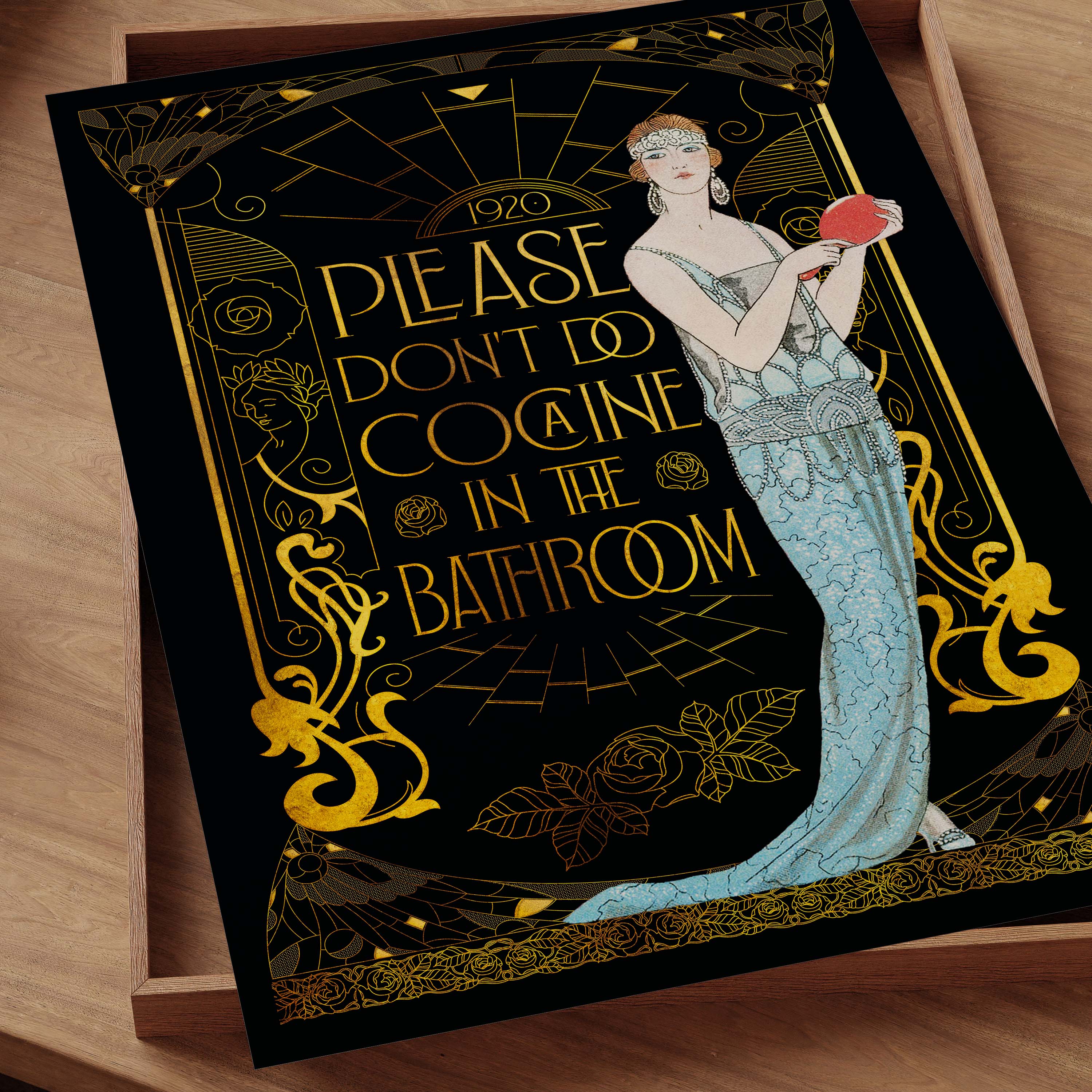 Please Don't Do Cocaine in the Bathroom