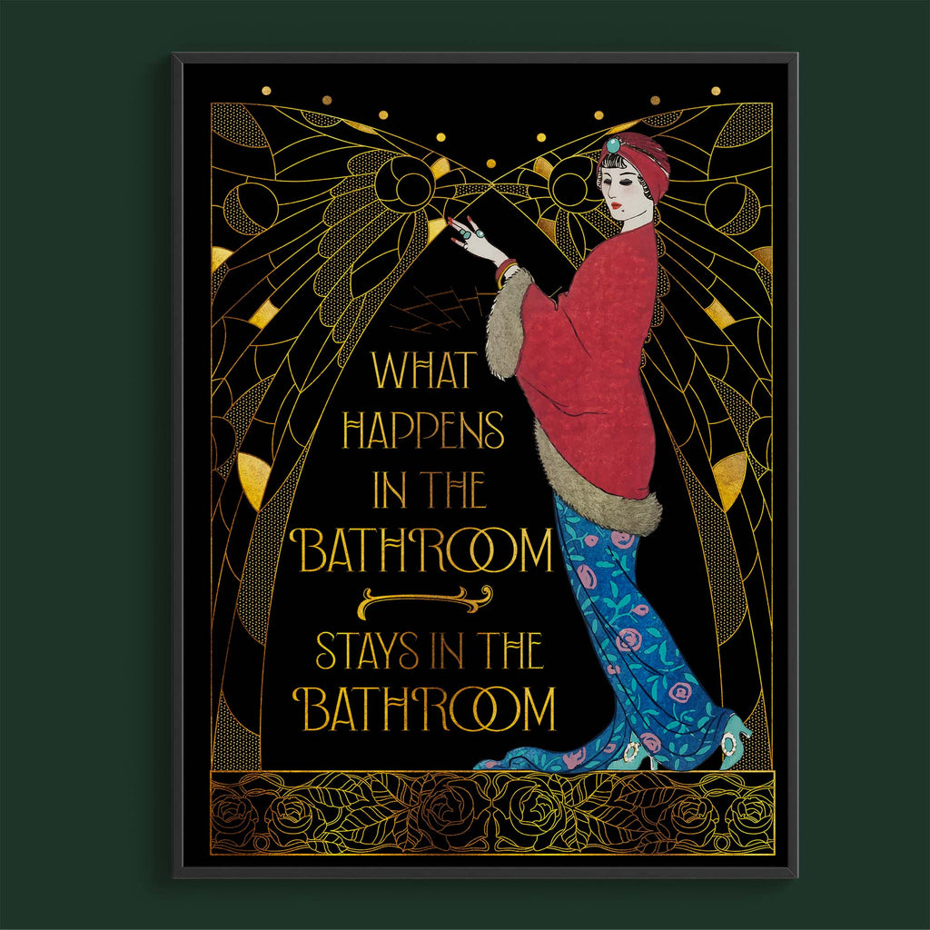 What Happens in the Bathroom Stays in the Bathroom