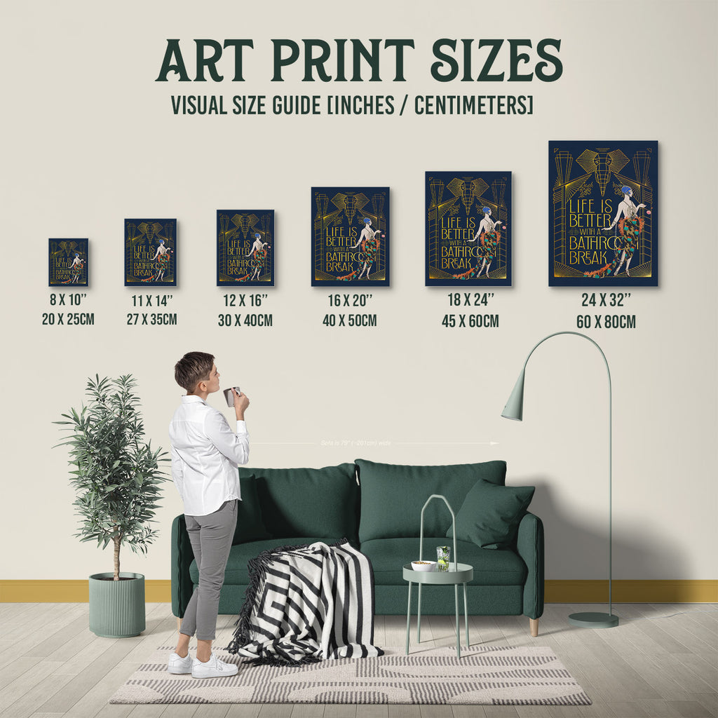 New Product A1000296 — Poster Size Comparison