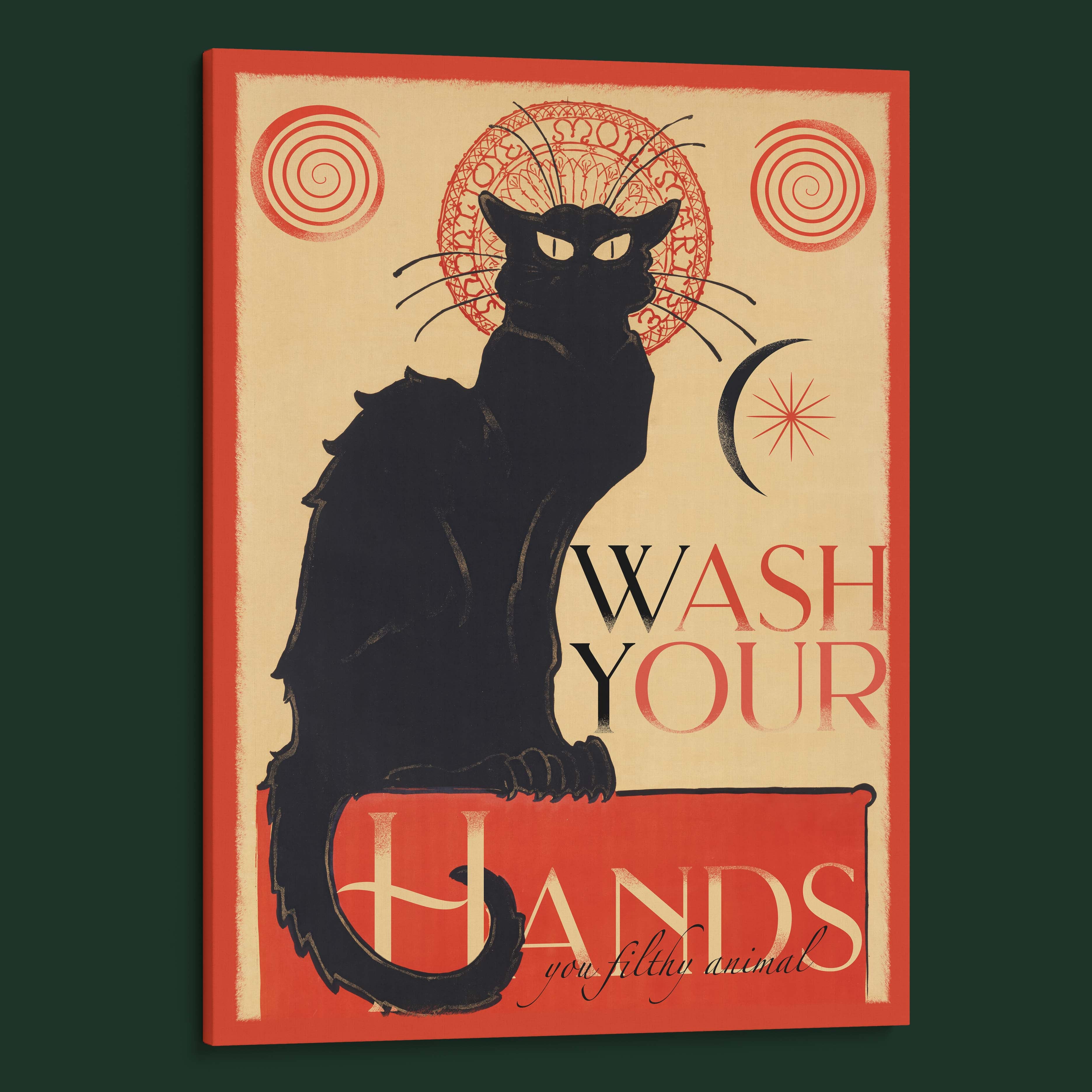 Wash Your Hands, You Filthy Animal (Chat Noir Edition)