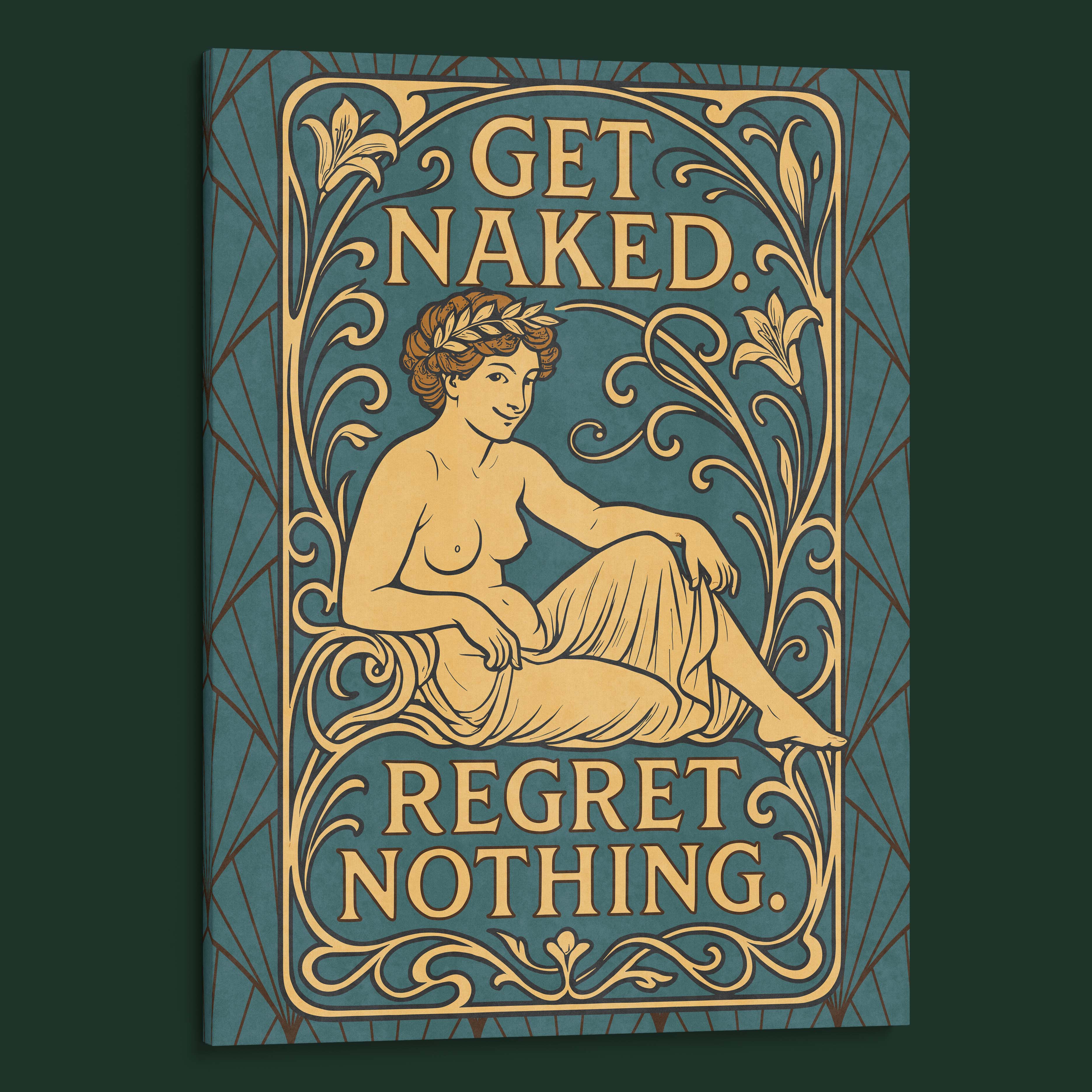 Get Naked. Regret Nothing.