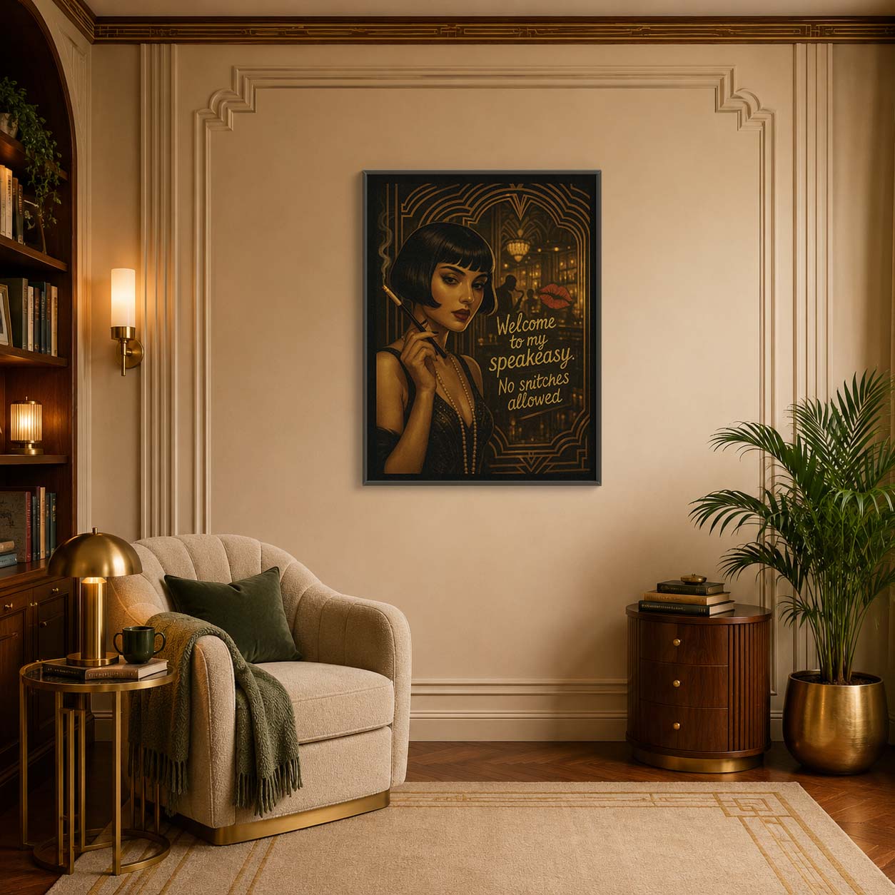 Welcome to My Speakeasy. No Snitches Allowed.