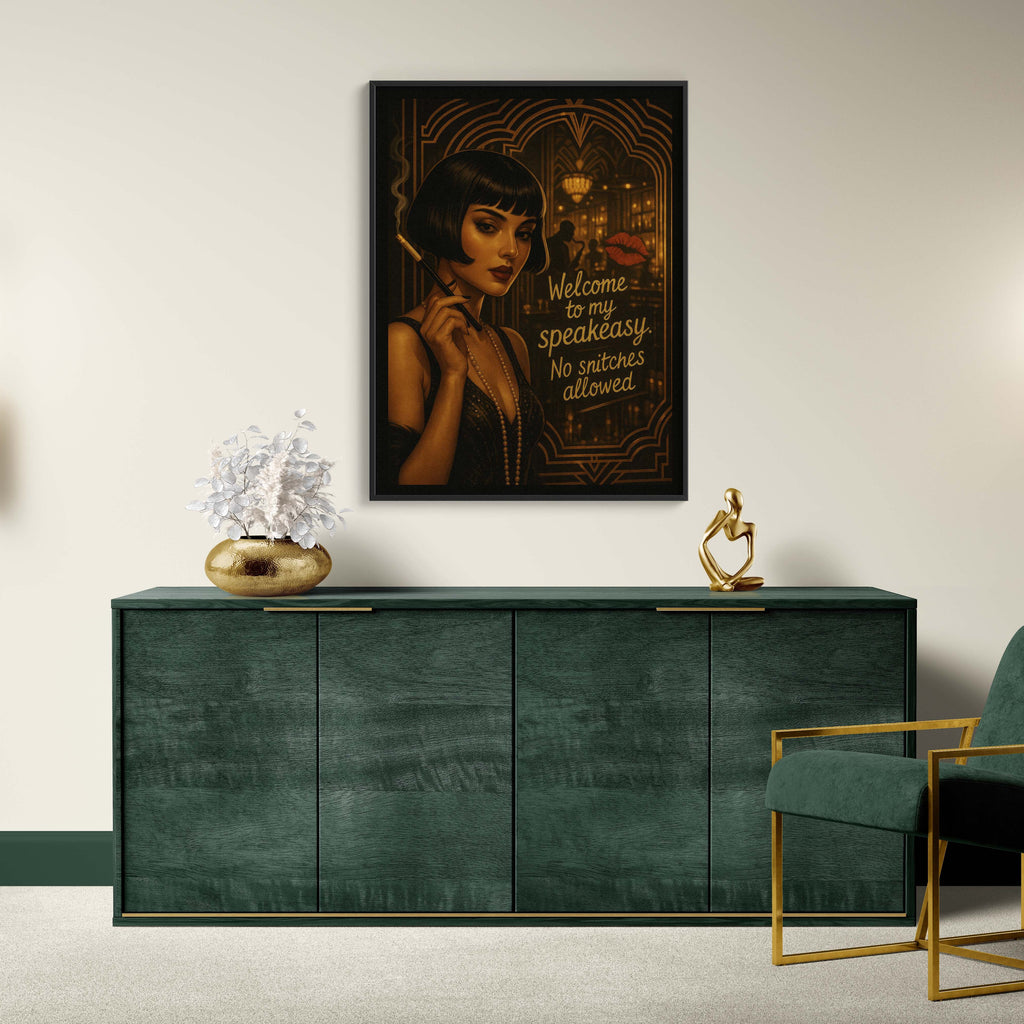 Welcome to My Speakeasy. No Snitches Allowed.