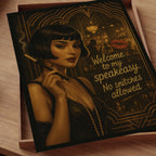 Welcome to My Speakeasy. No Snitches Allowed.