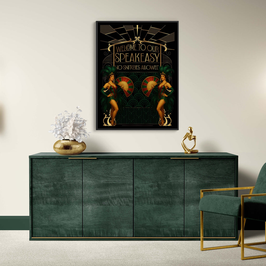 Welcome to Our Speakeasy. No Snitches Allowed.