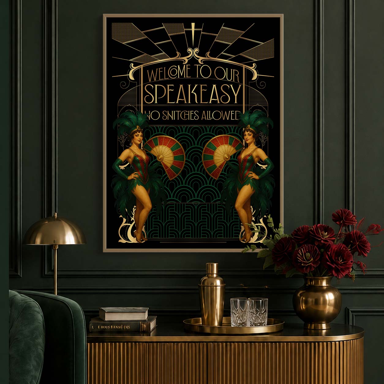 Welcome to Our Speakeasy. No Snitches Allowed.