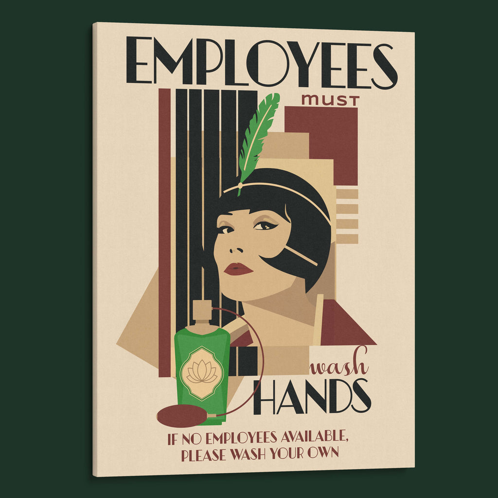 Employees Must Wash Hands