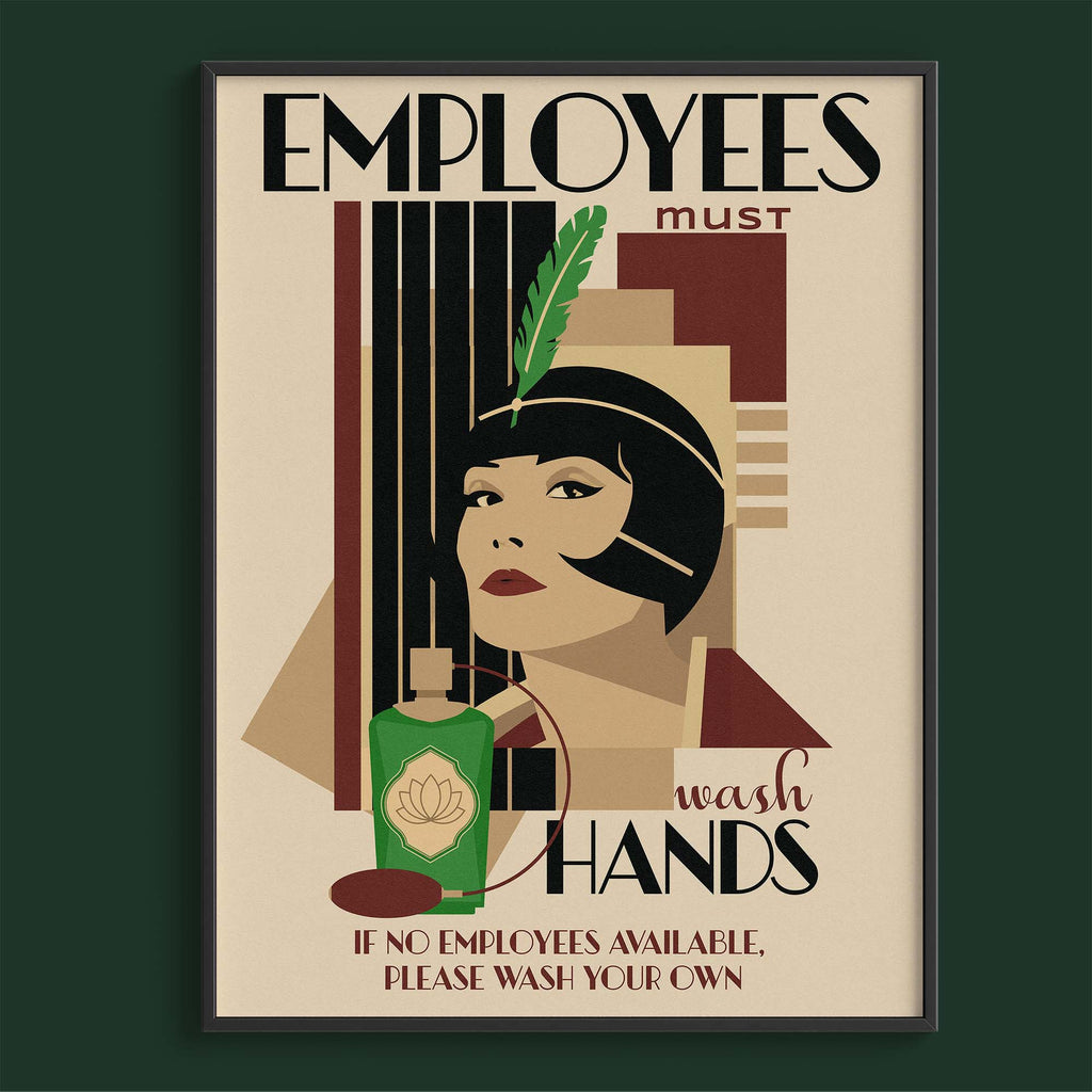 Employees Must Wash Hands