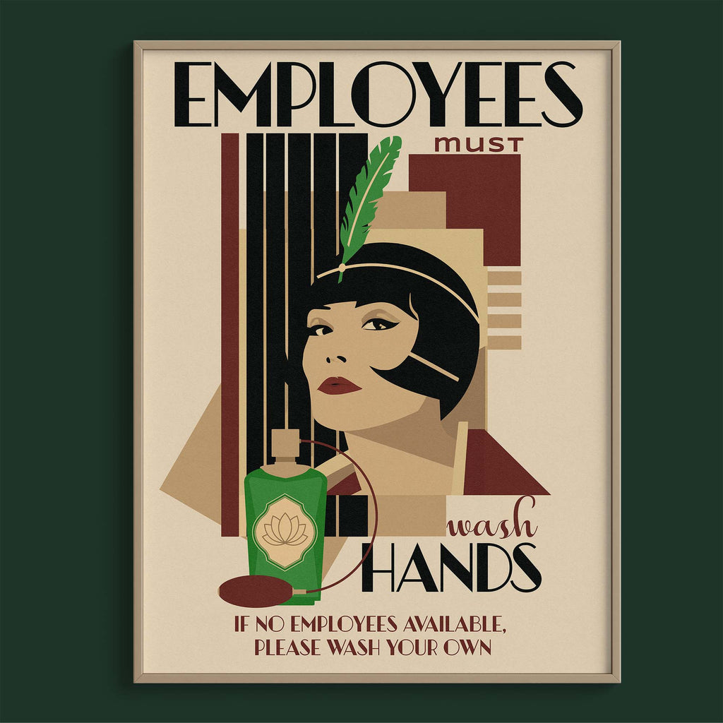 Employees Must Wash Hands
