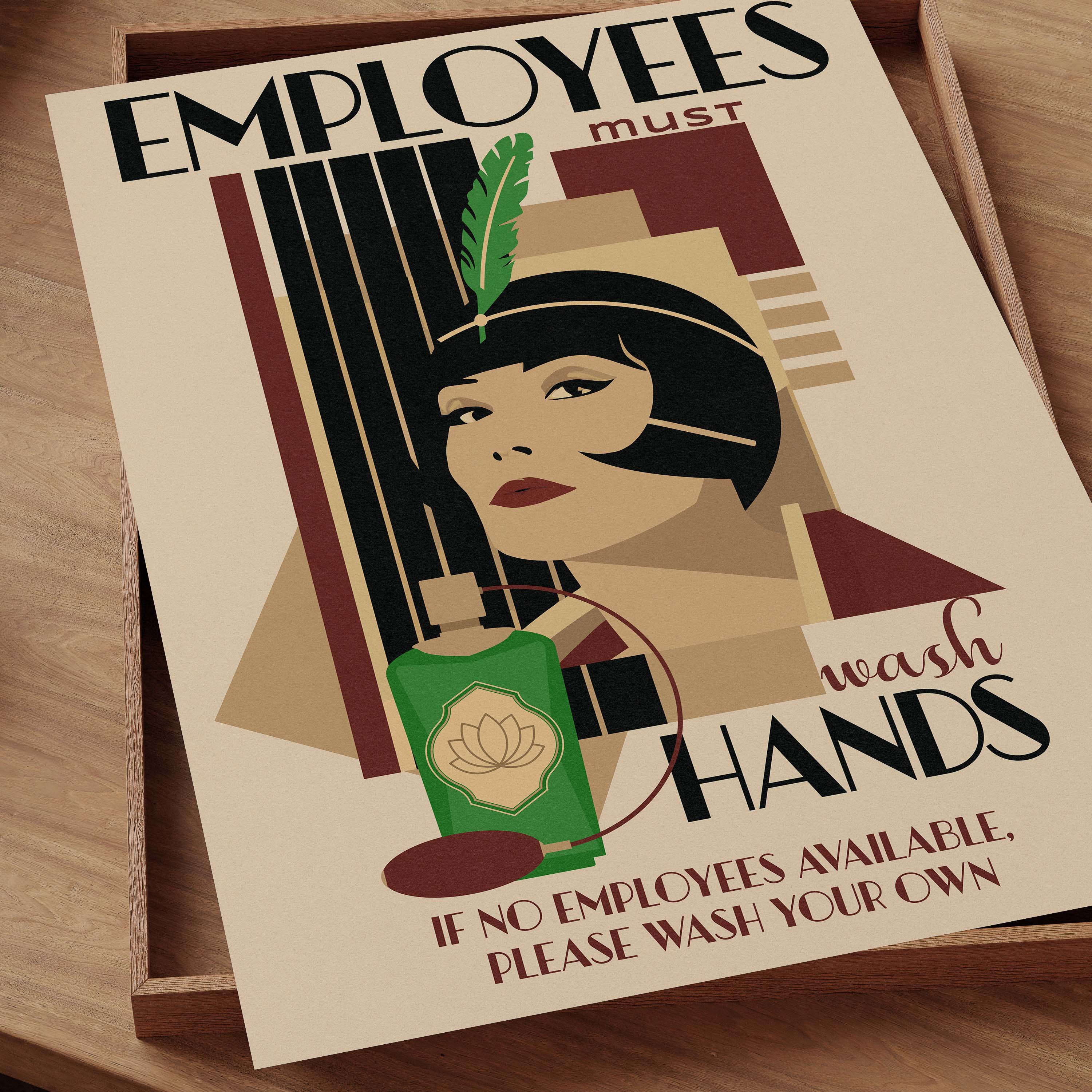 Employees Must Wash Hands (If No Employees Available, Please Wash Your Own)