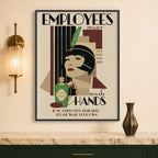 Employees Must Wash Hands