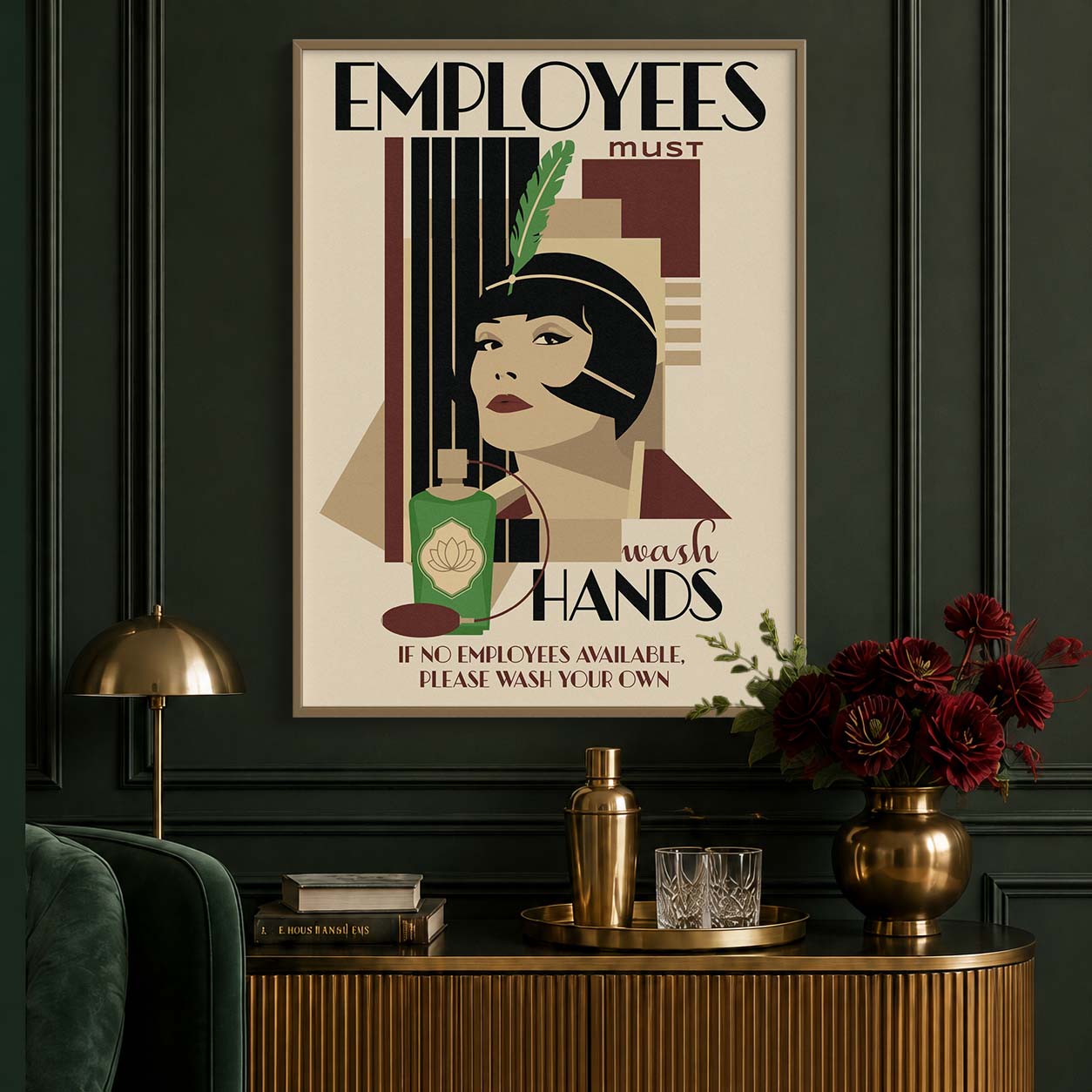 Employees Must Wash Hands
