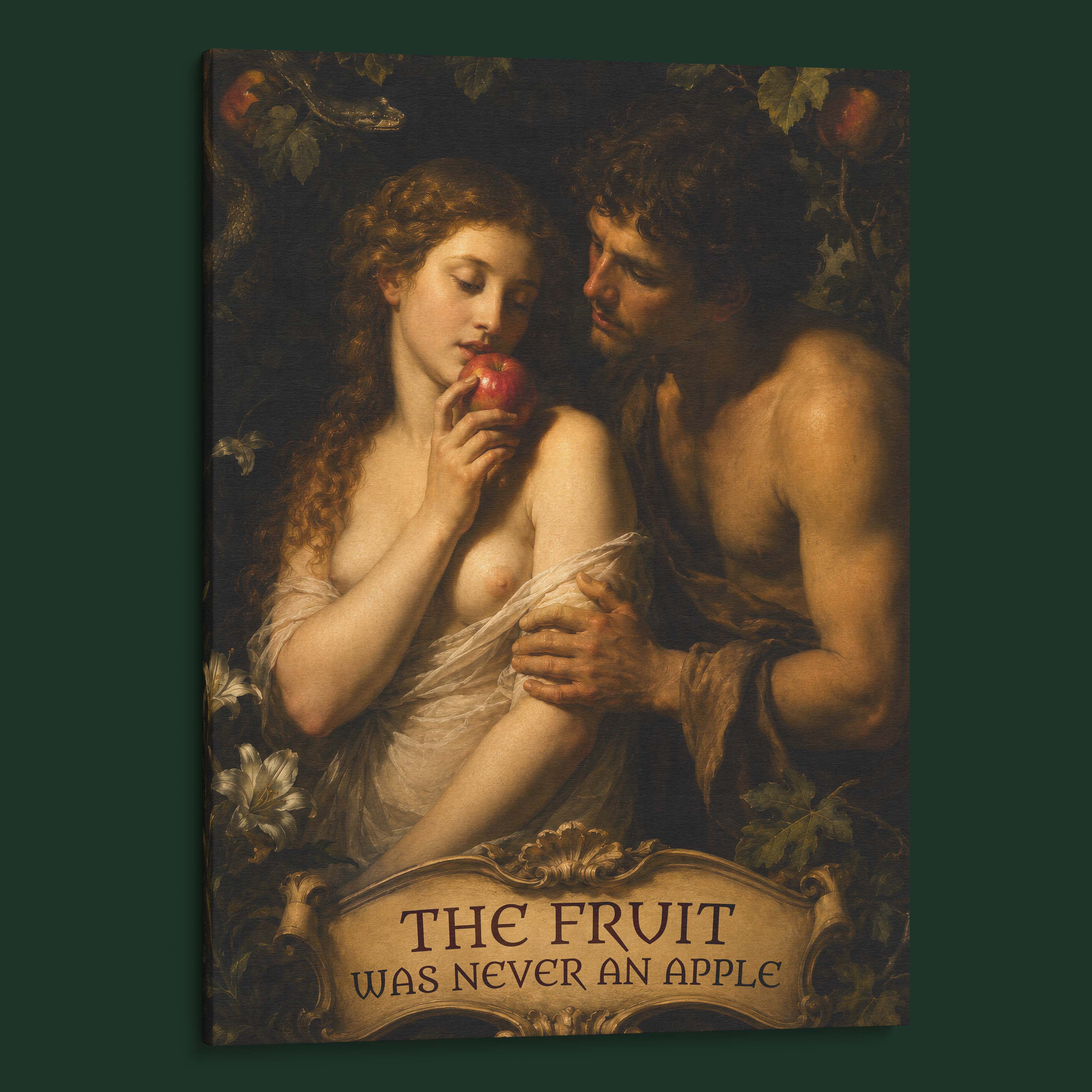 The Fruit Was Never an Apple