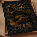 Study Hard So That My Cat Can Enjoy a Life of Luxury