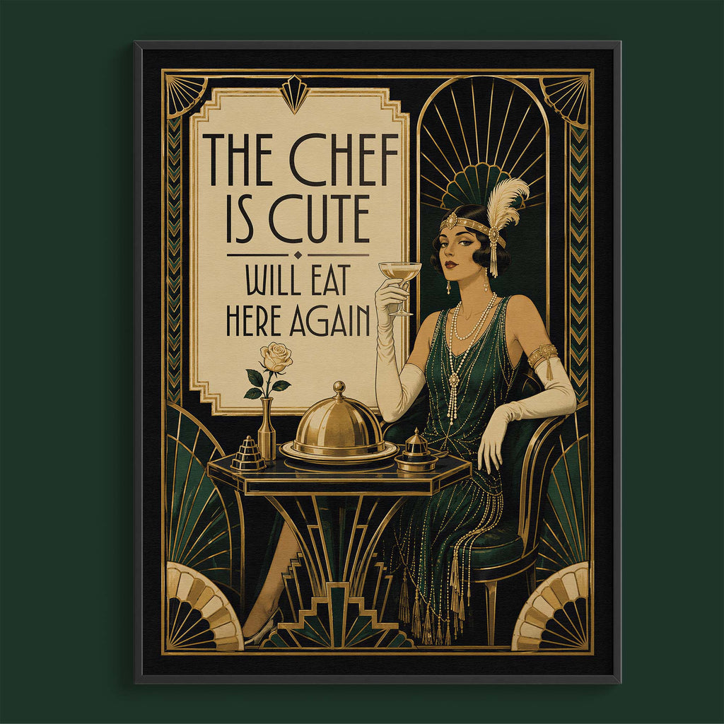 The Chef Is Cute. Will Eat Here Again.