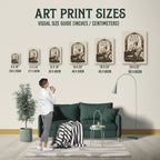 New Product A1001355 — Poster Size Comparison