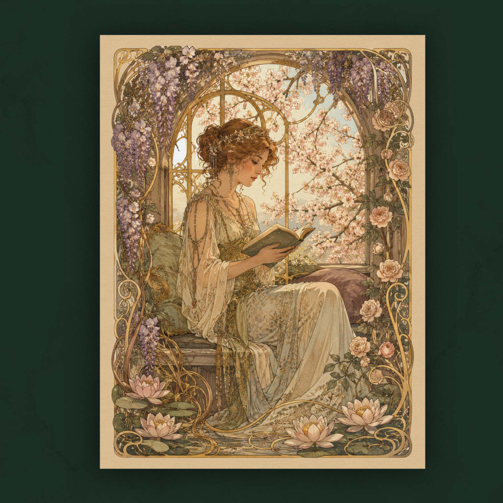 Reading in spring