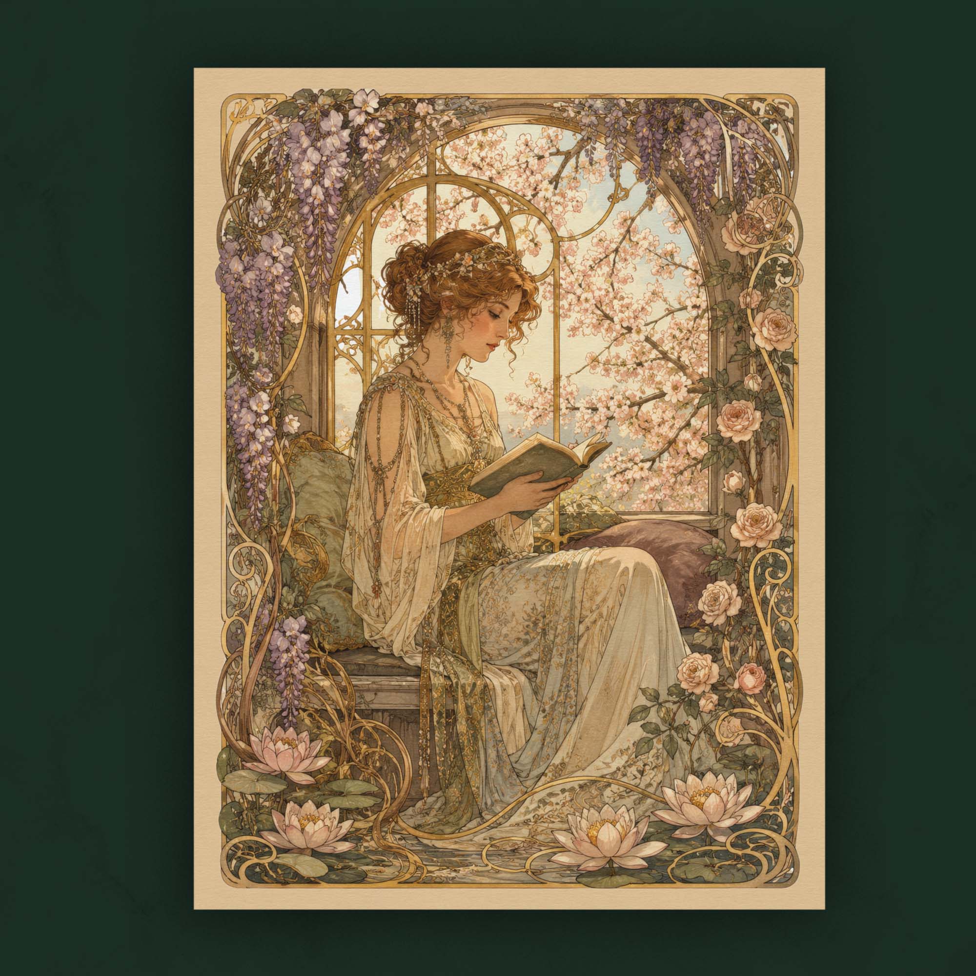 Reading in spring