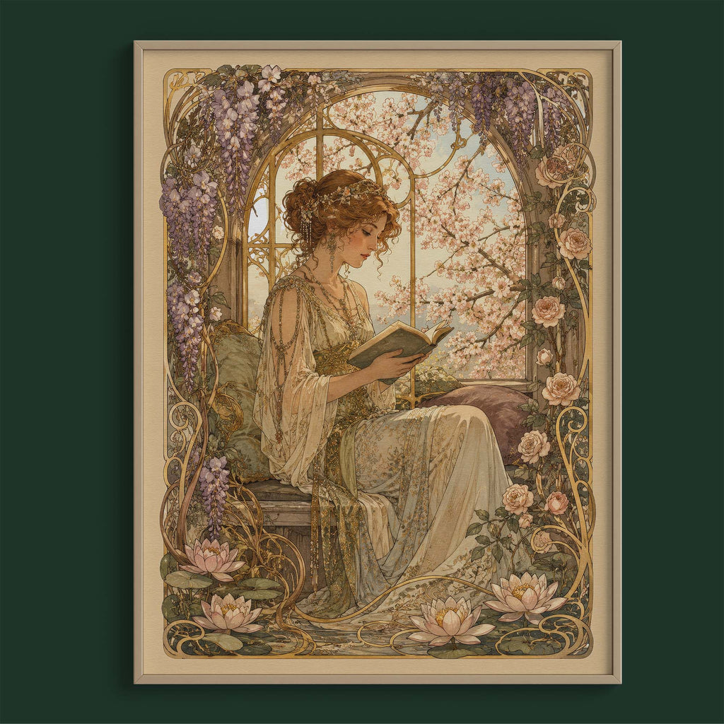 Reading in spring