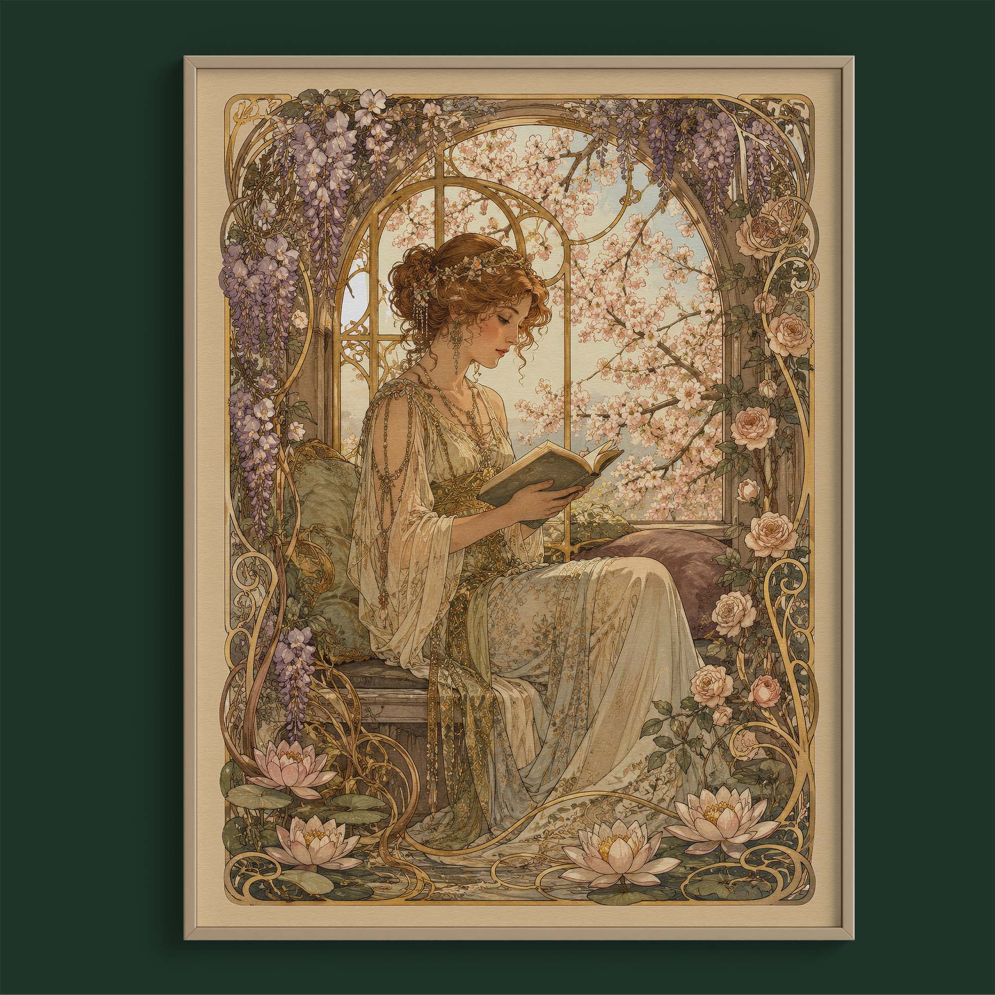Reading in spring
