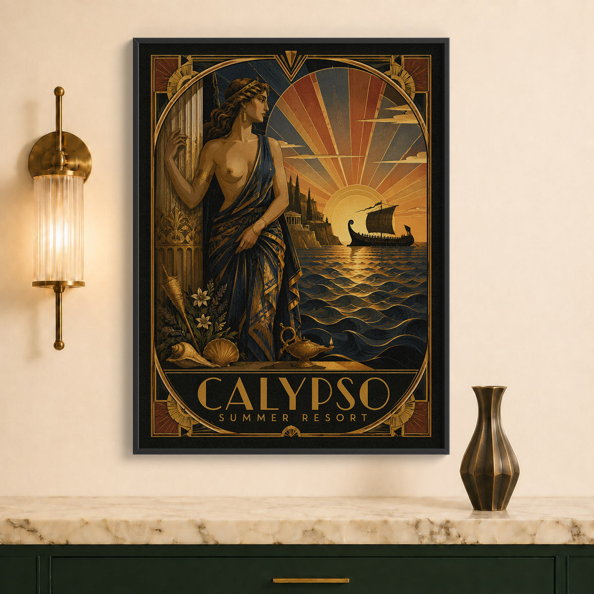 Calypso — Close-up Print