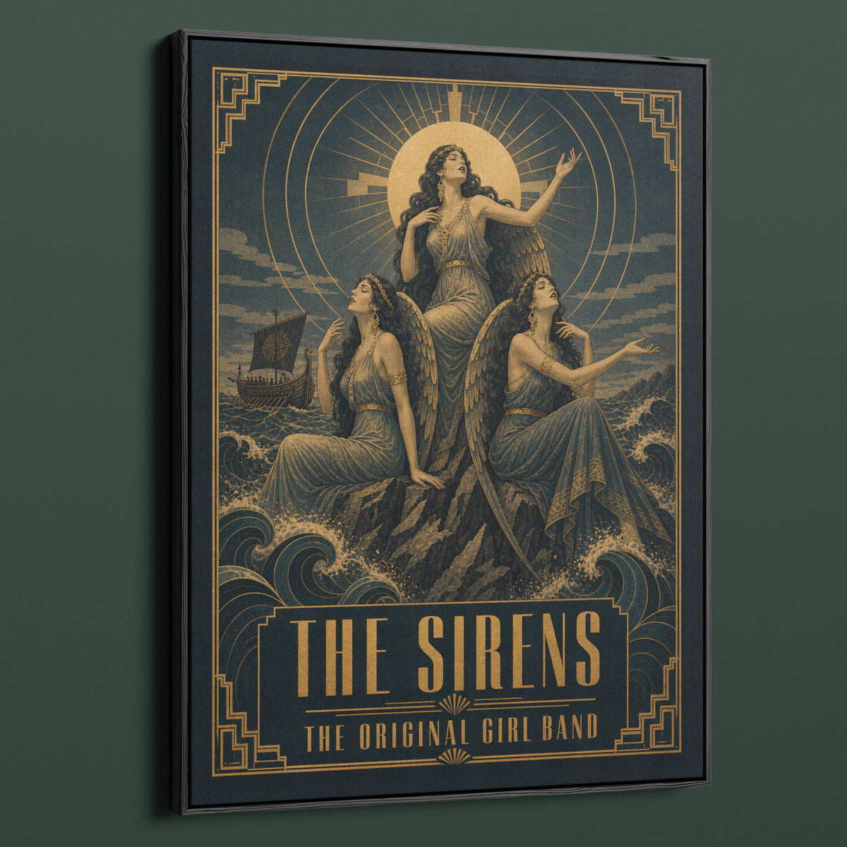The Sirens — Frame Floating Side