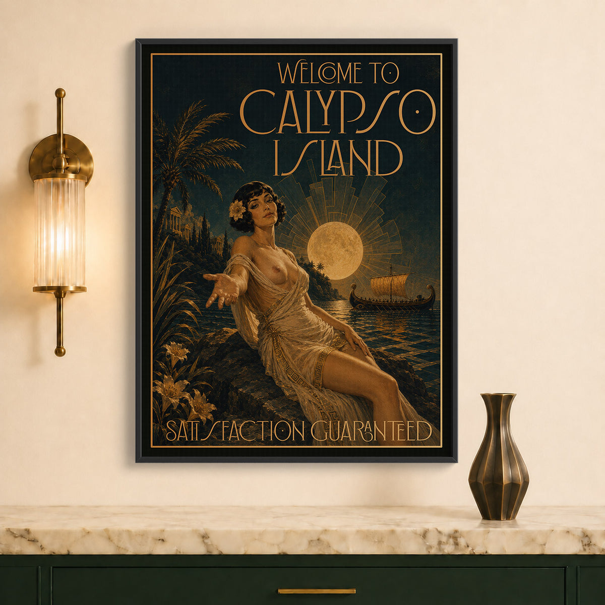 Calypso Island Resort — Close-up Print