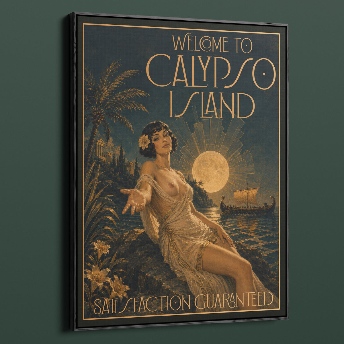 Calypso Island Resort — Frame Floating Side