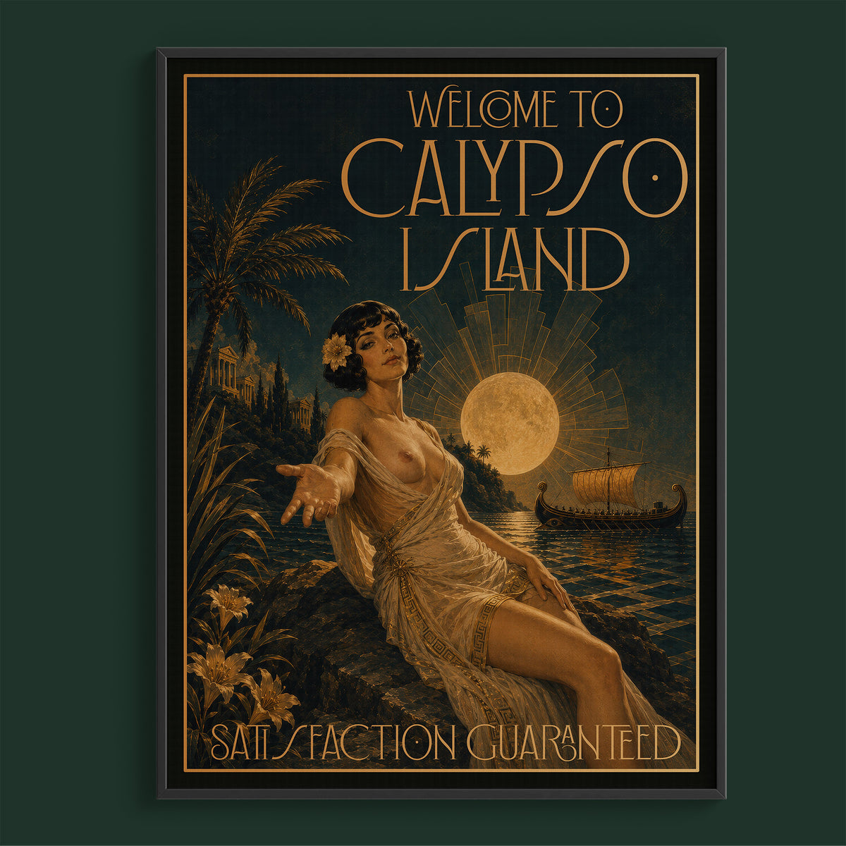 Calypso Island Resort — Main Mockup