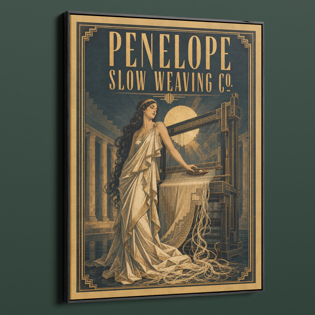 Penelope Slow Weaving Co. — Frame Floating Side