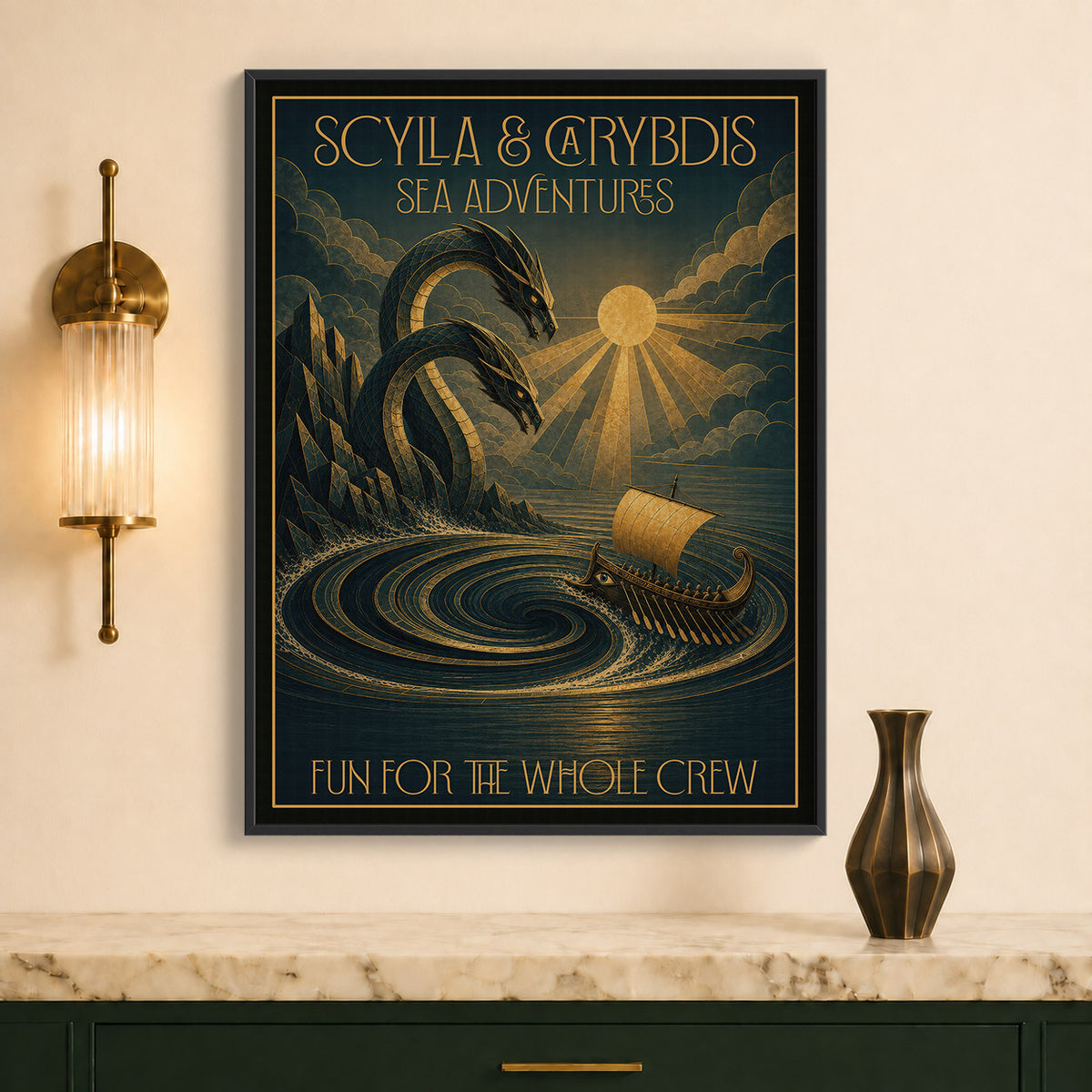 Scylla & Carybdis — Close-up Print
