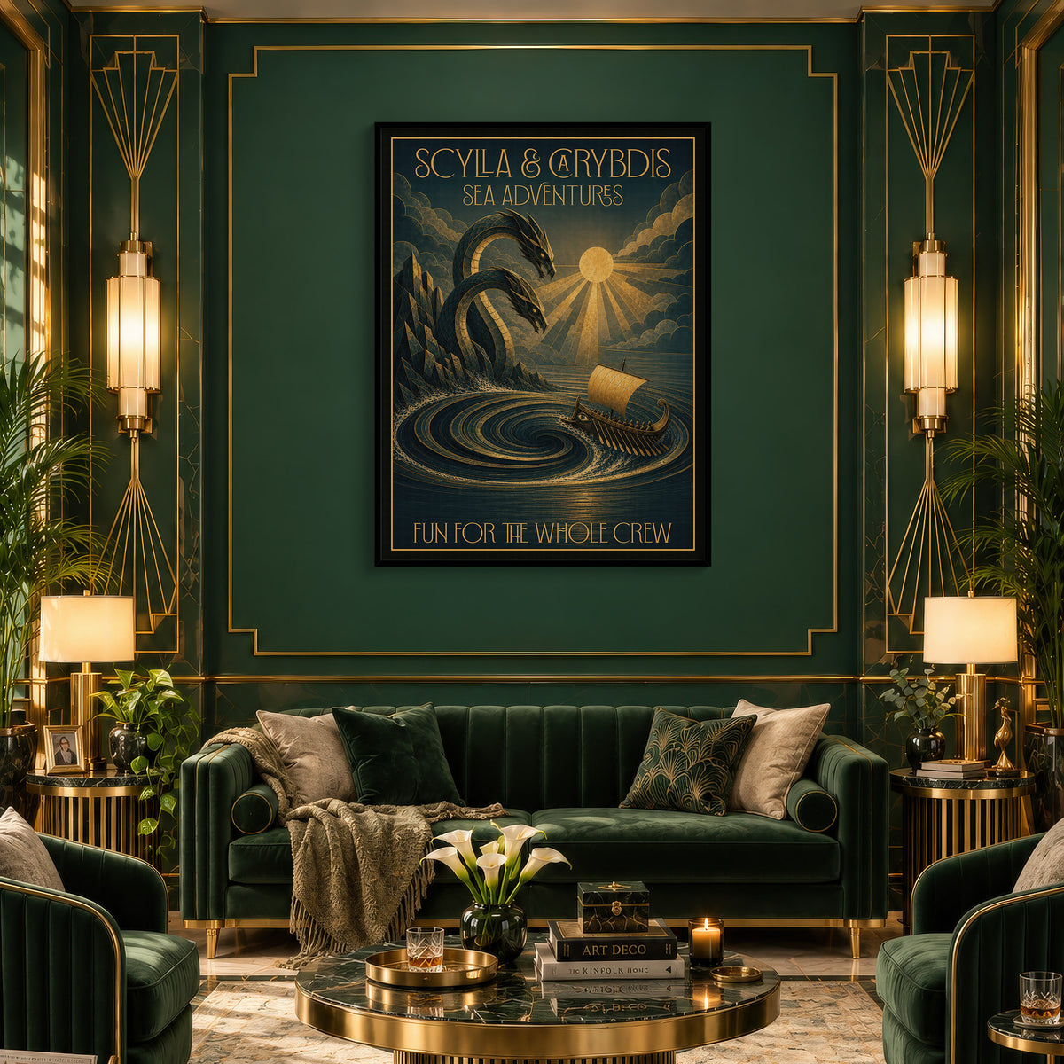 Scylla & Carybdis — LivingRoom