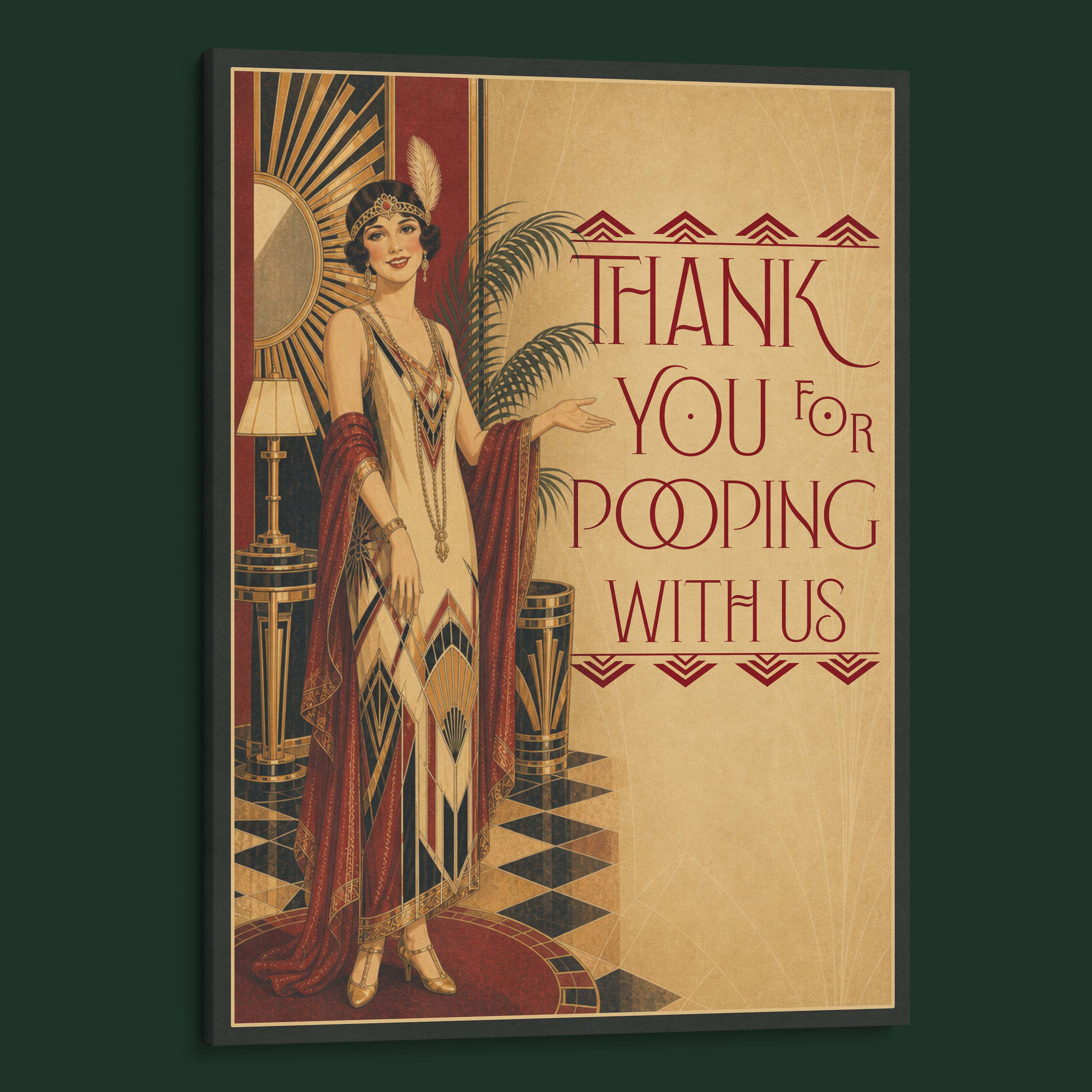 Thank you for pooping with us