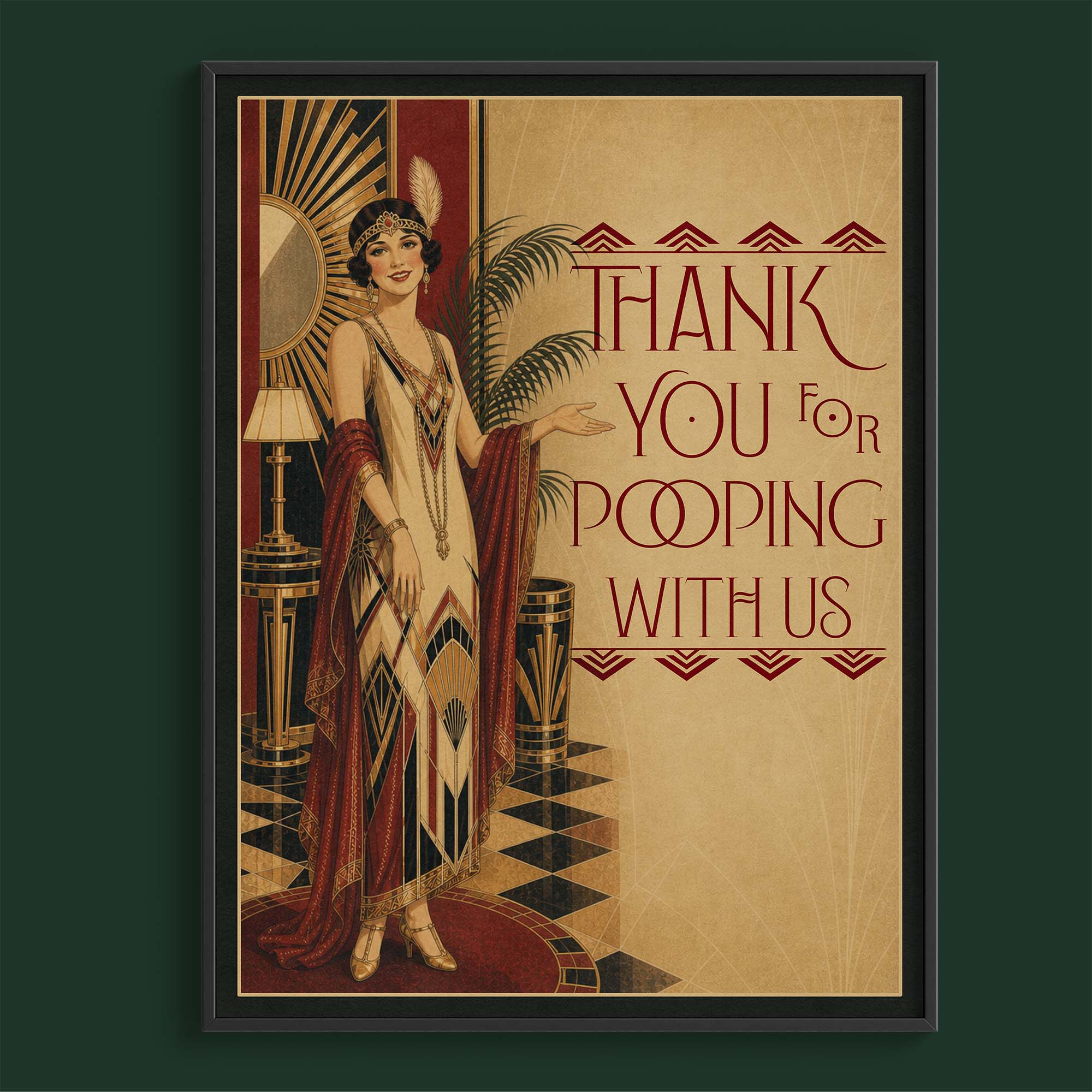 Thank you for pooping with us