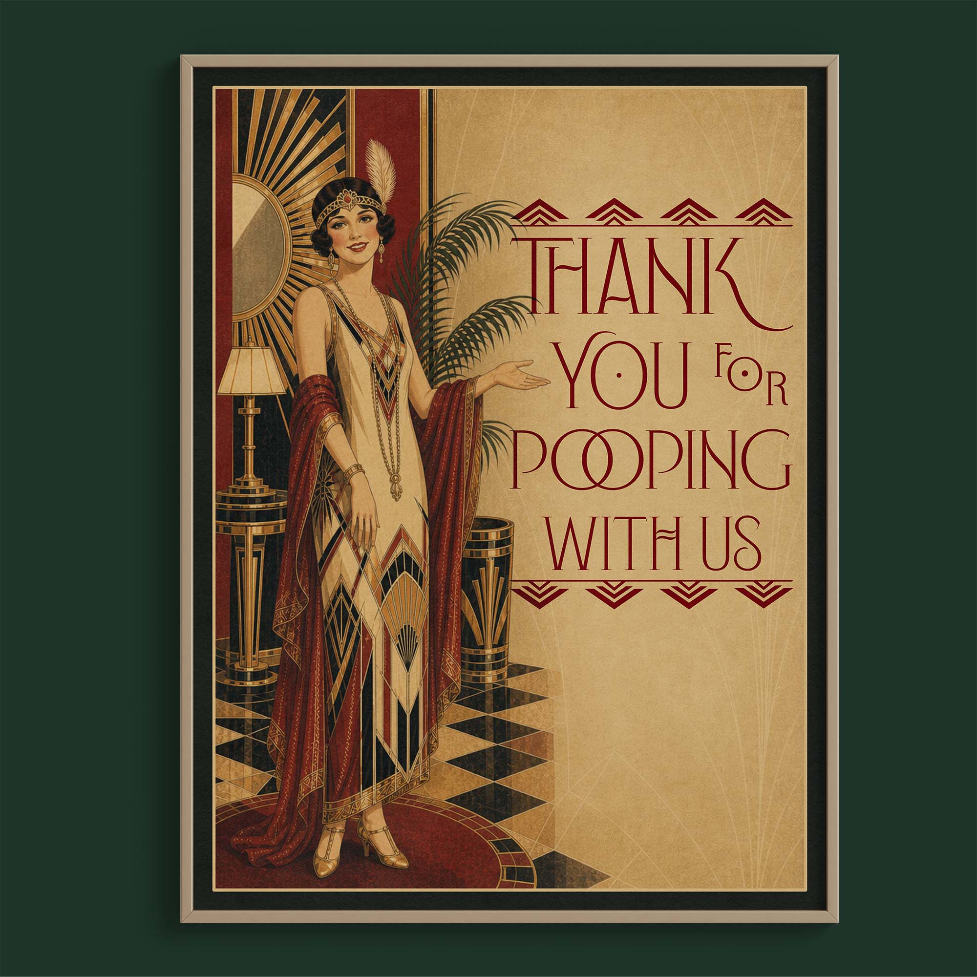 Thank you for pooping with us