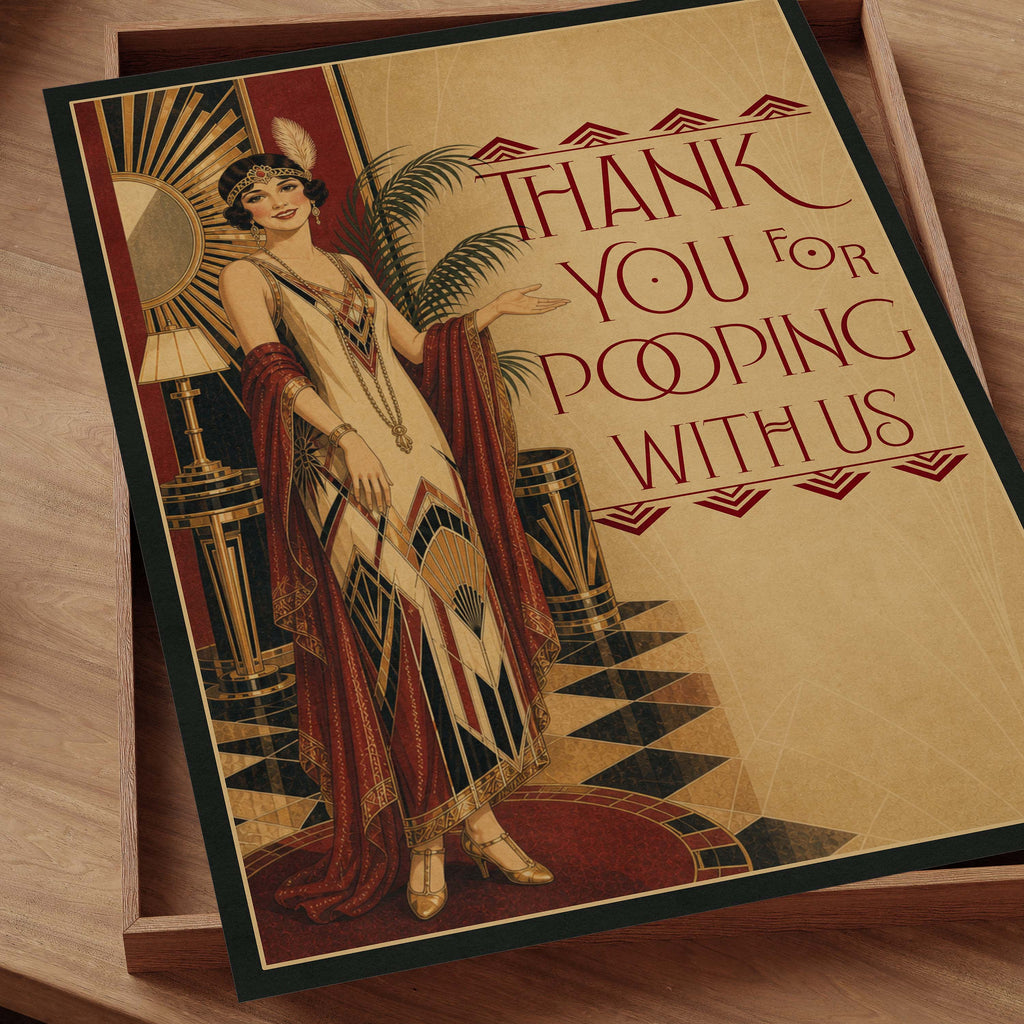 Thank you for pooping with us