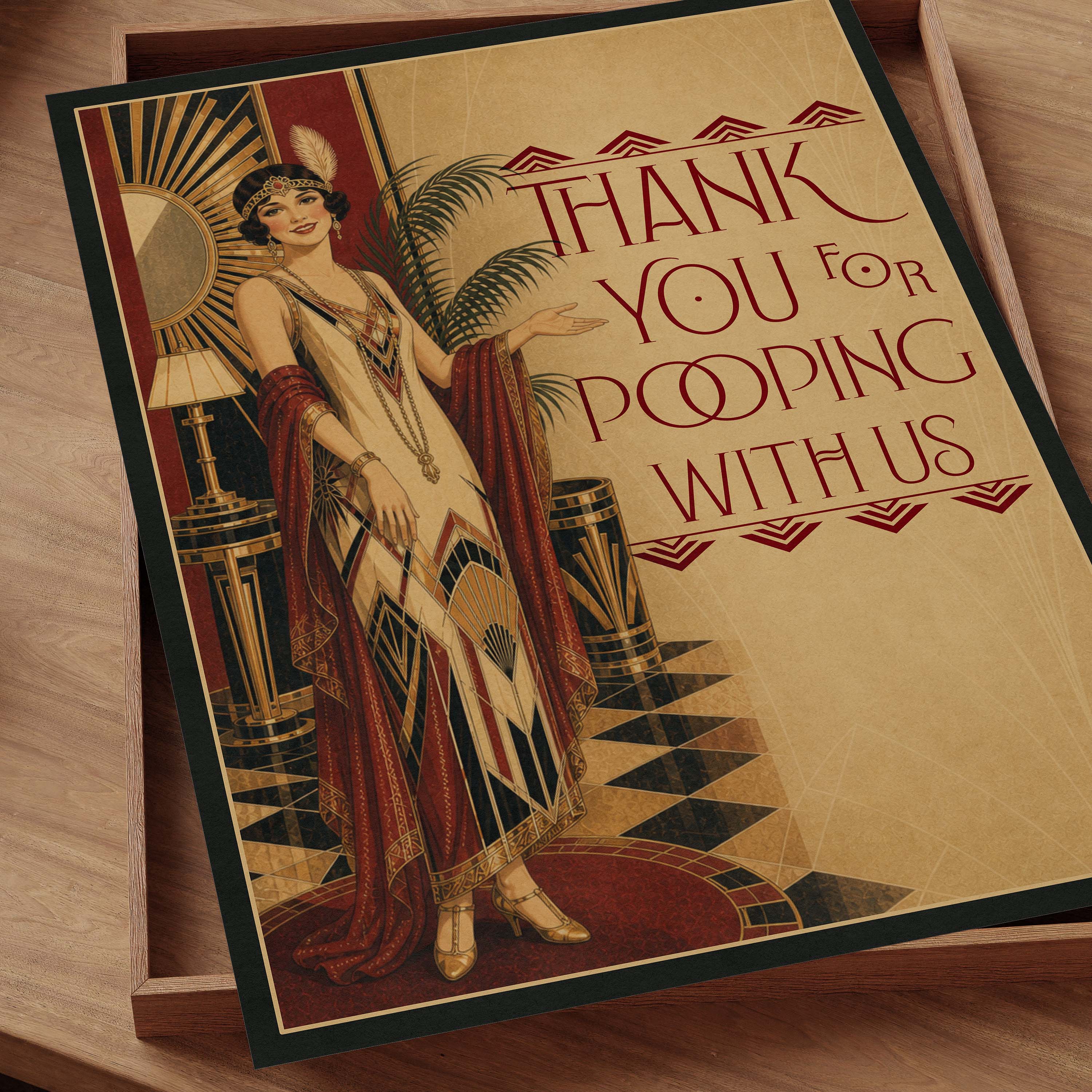 Thank you for pooping with us
