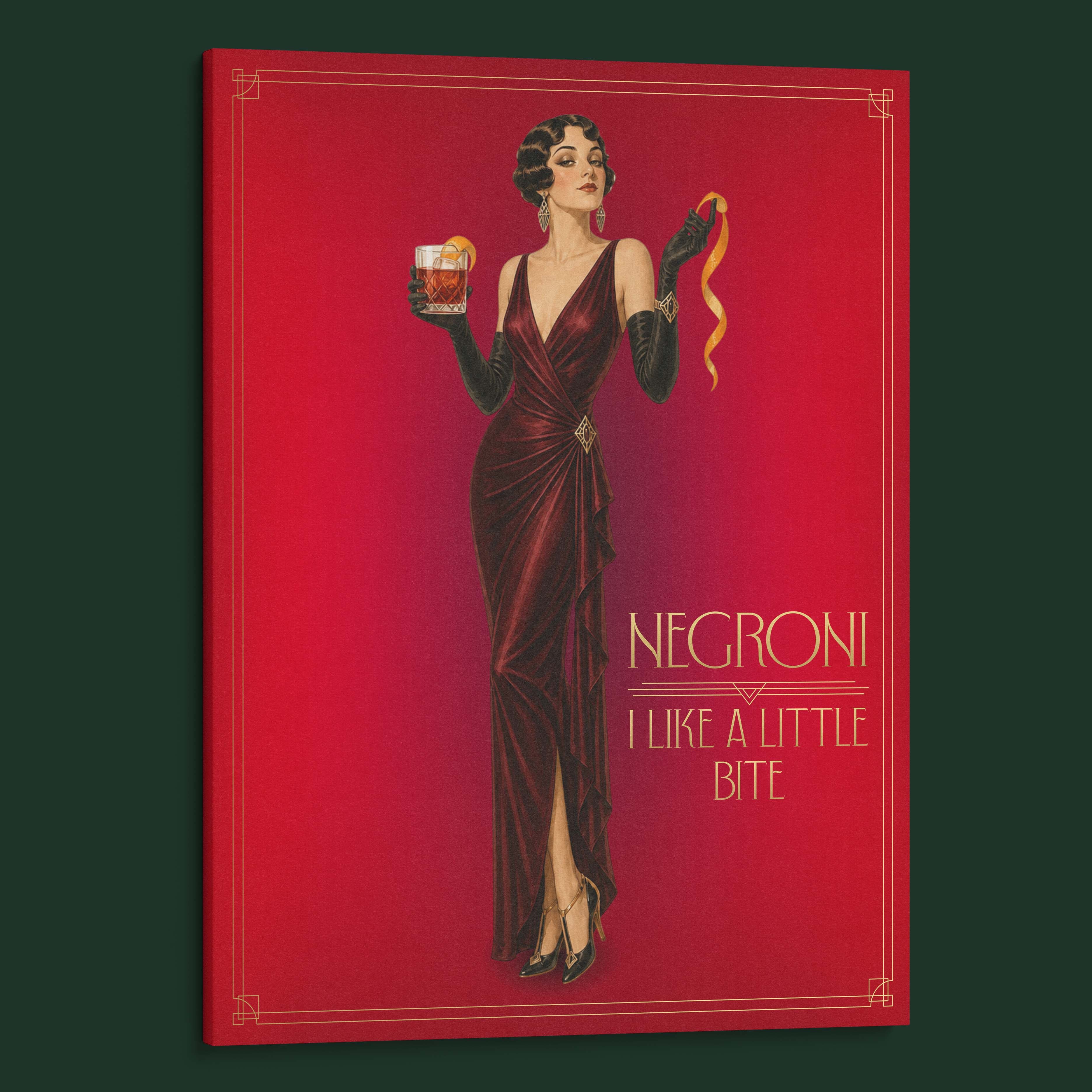 Negroni Vintage Cocktail