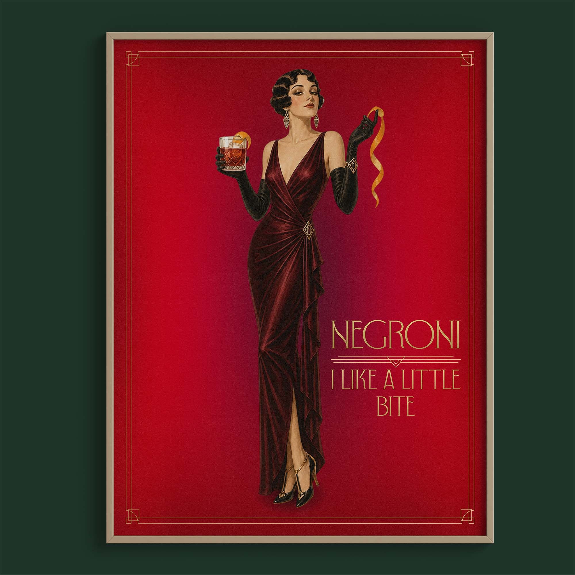 Negroni Vintage Cocktail