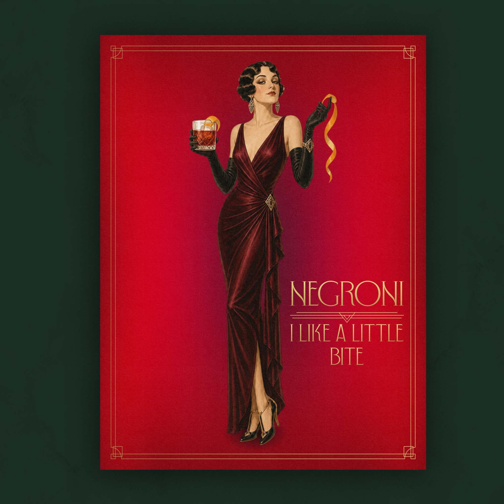 Negroni Vintage Cocktail