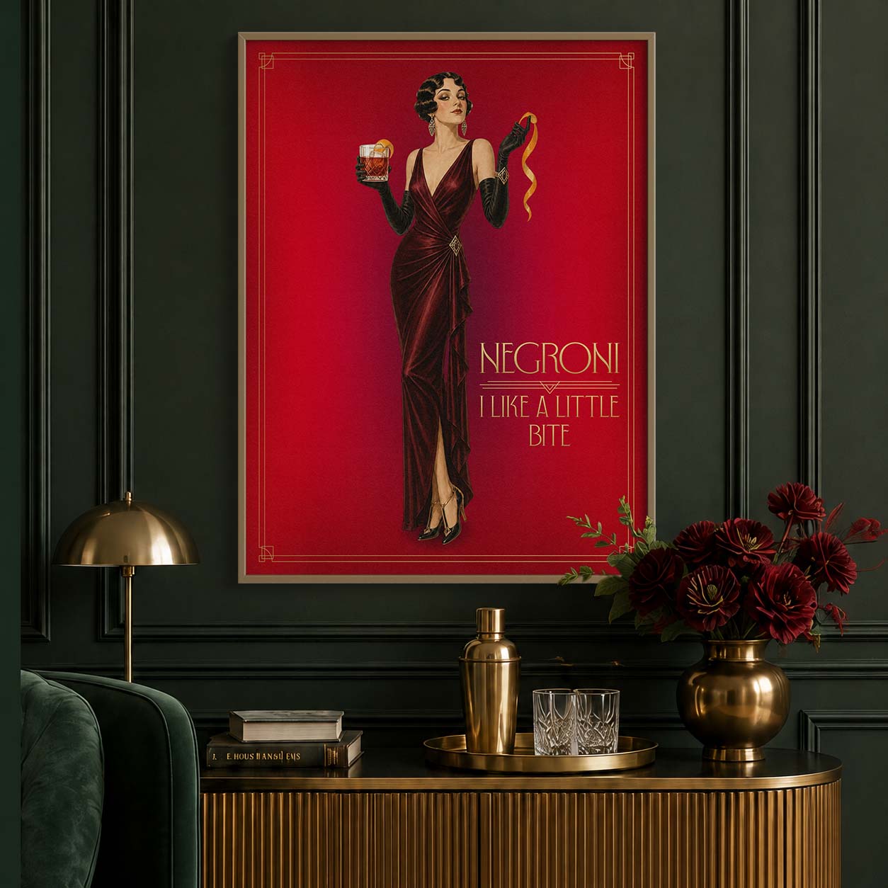 Negroni Vintage Cocktail