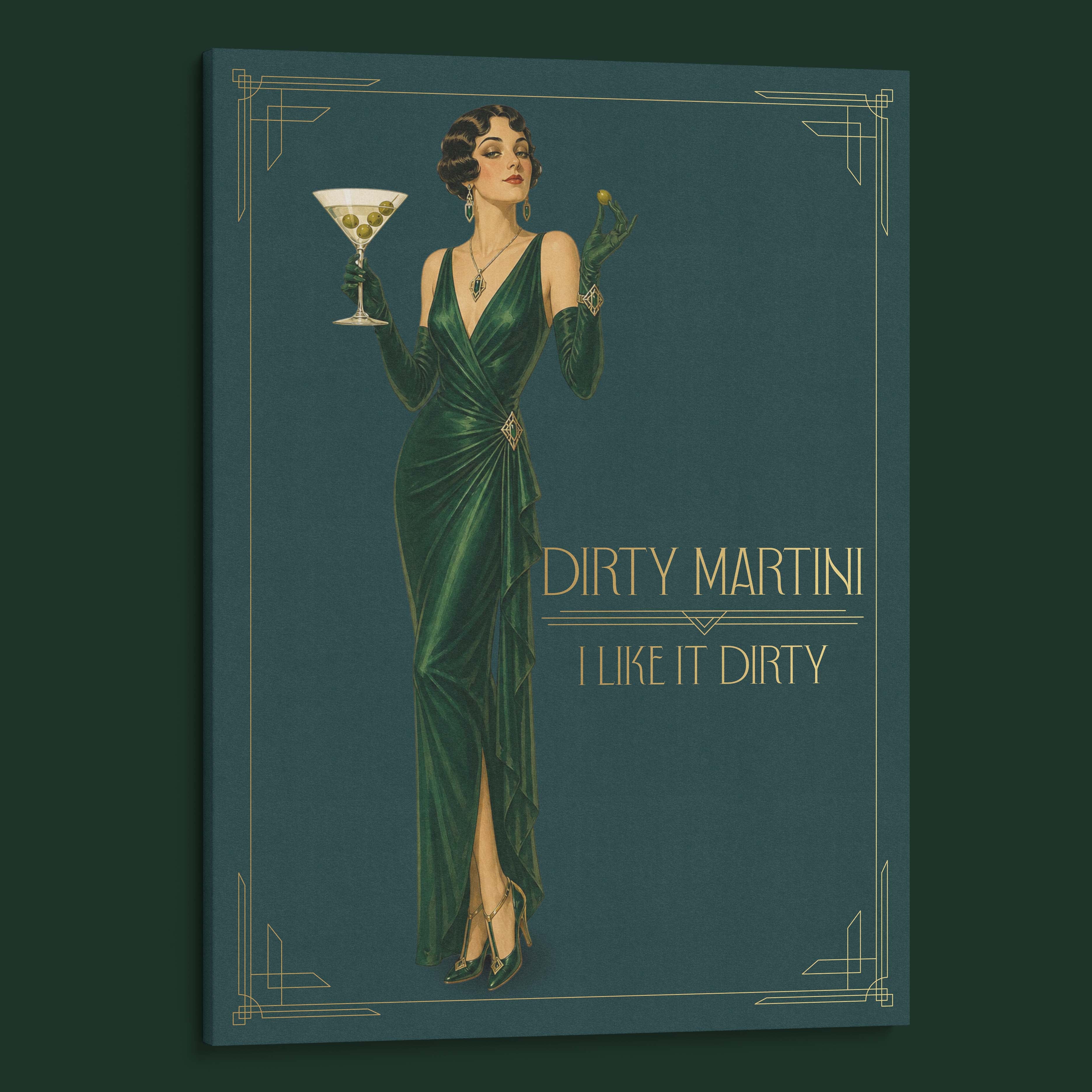 Dirty Martini Cocktail