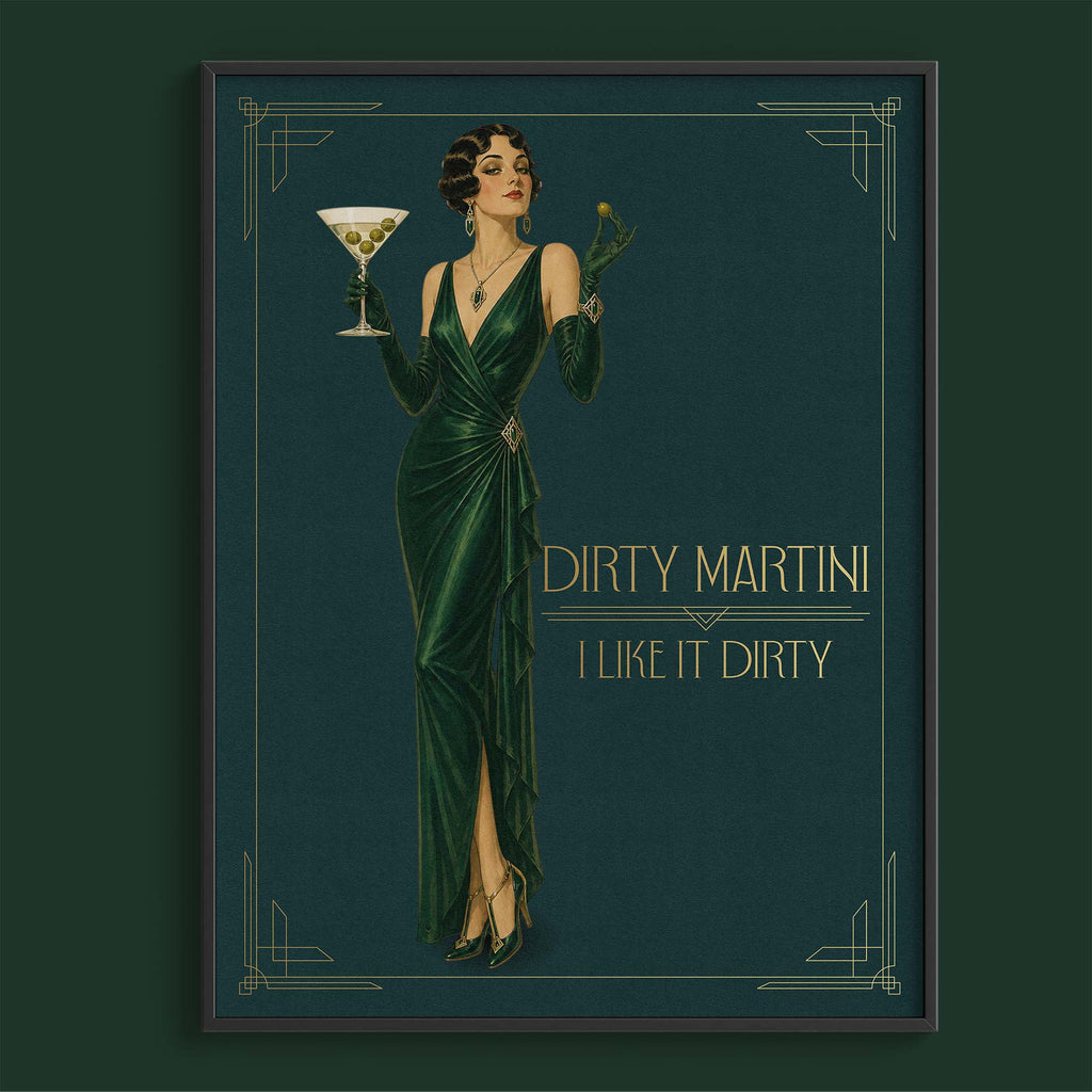 Dirty Martini Cocktail