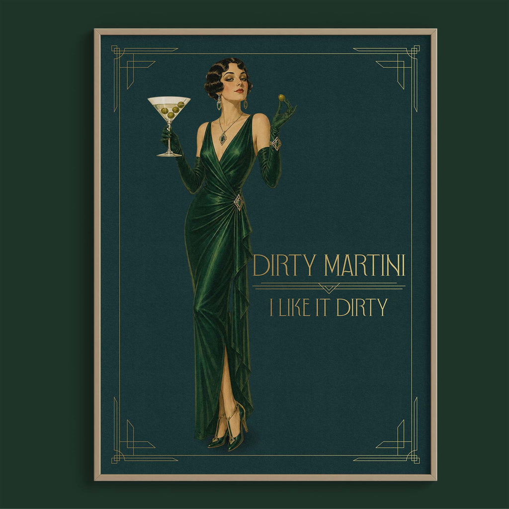 Dirty Martini Cocktail