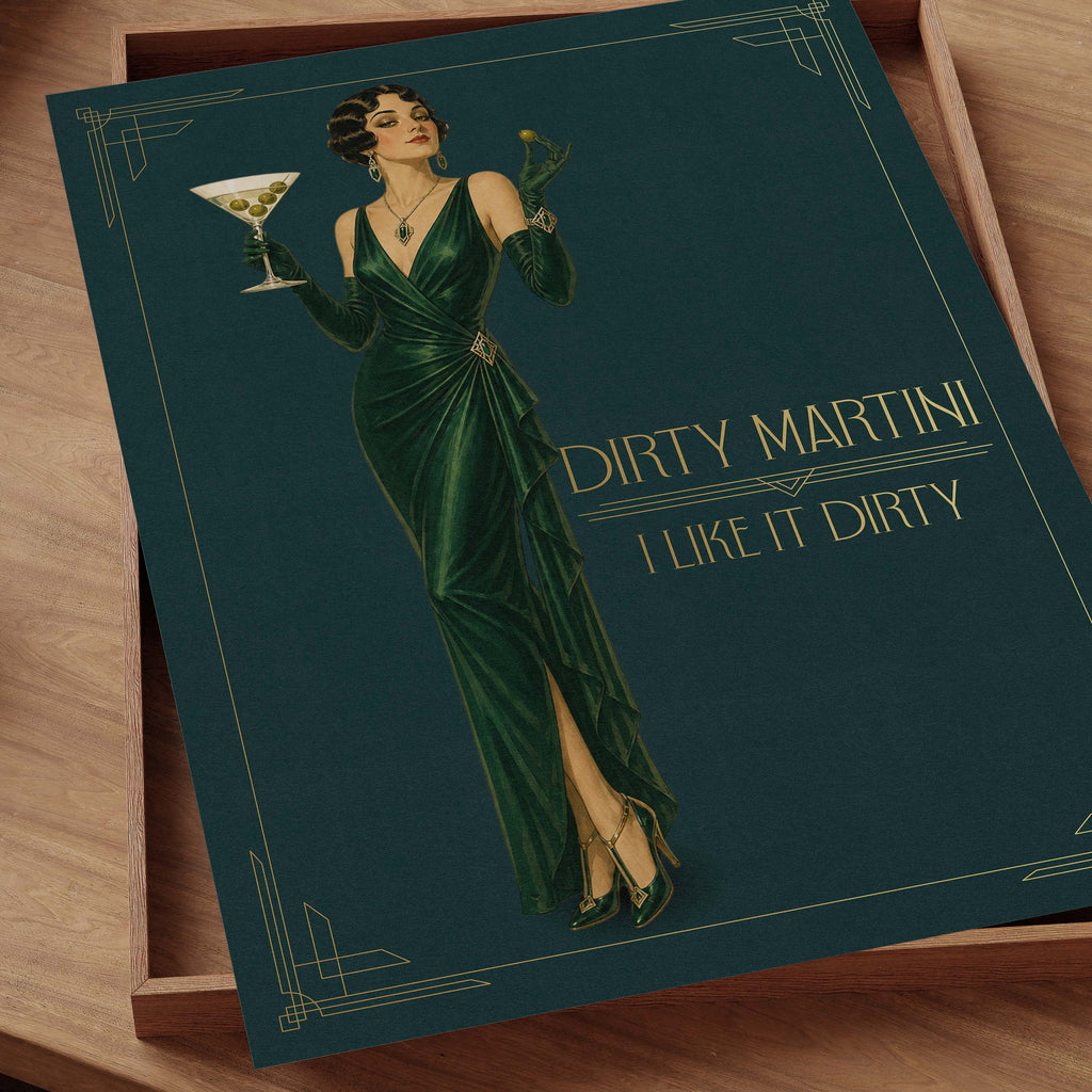 Dirty Martini Cocktail