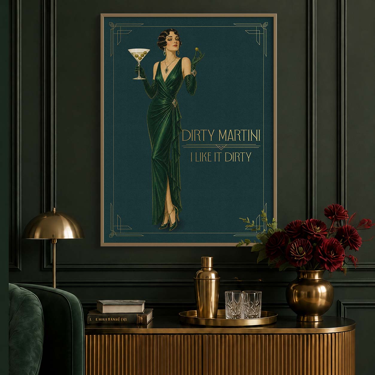 Dirty Martini Cocktail