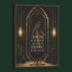 Demons in the mirror are not as charming as they appear