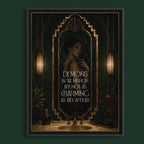Demons in the mirror are not as charming as they appear